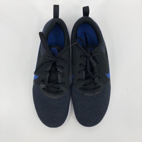 Nike Black & Blue Athletic Sneakers | Comfort & Style